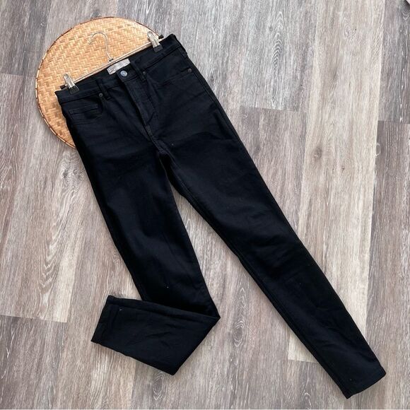 Everlane the high‎ rise skinny jeans in black womens size 27 - Picture 2 of 7